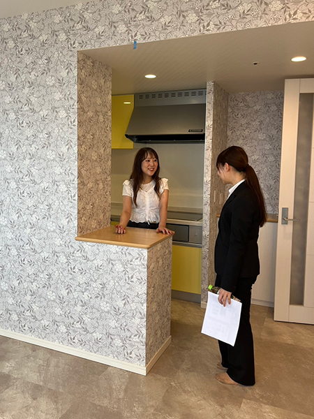 個別インターンの様子