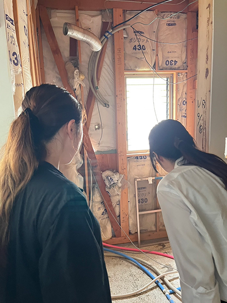 個別インターンの様子